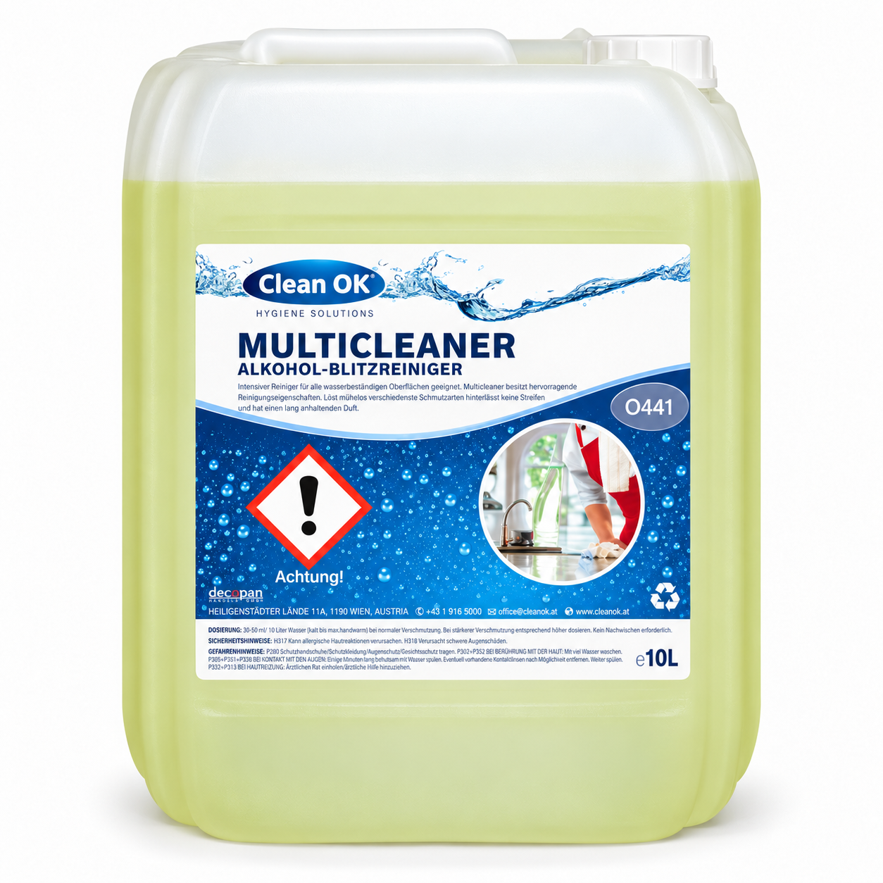 Multicleaner – Alkohol-Blitzreiniger