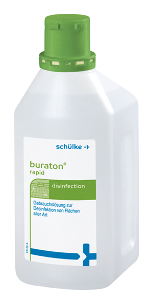 Buraton rapid Flächen-Schnelldesinfektion – Flasche 1 L