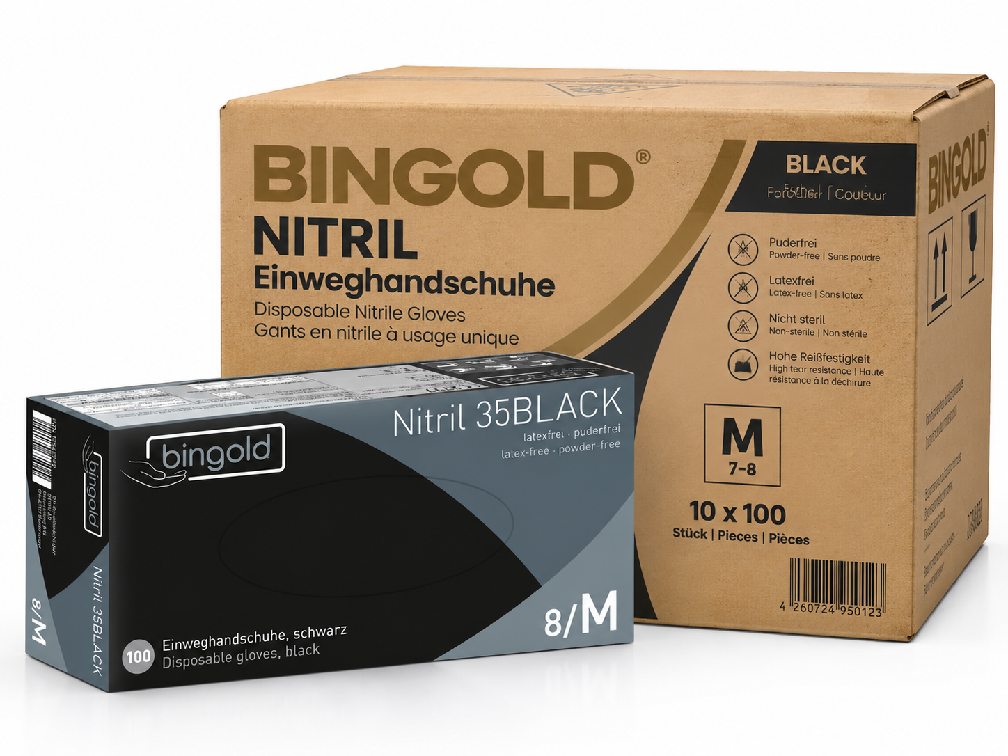 Nitril Einweghandschuhe 10 x 100 Stk